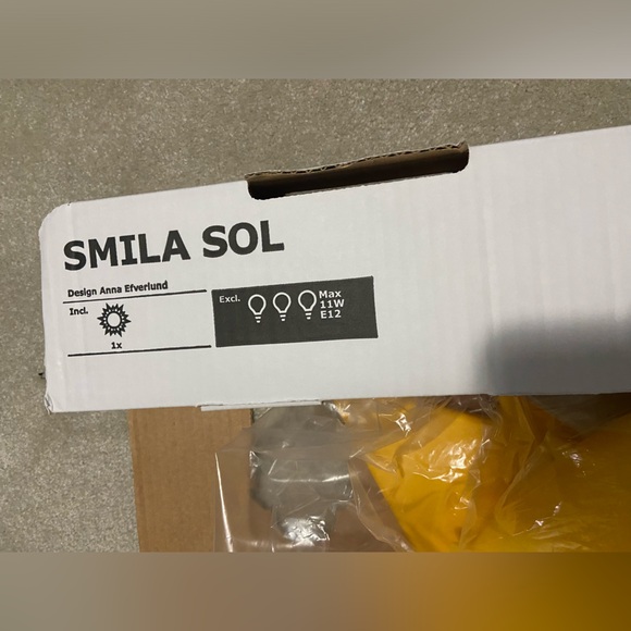 Brand New IKEA Smila Sol XXL ceiling / wall lamp fixture - Picture 4 of 4